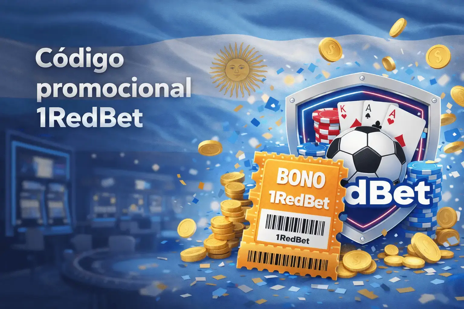 Código Promocional 1RedBet Argentina 2026: Guía Completa de Bonos